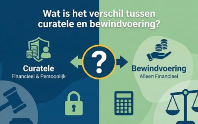 Wat is het verschil tussen curatele en bewindvoering?